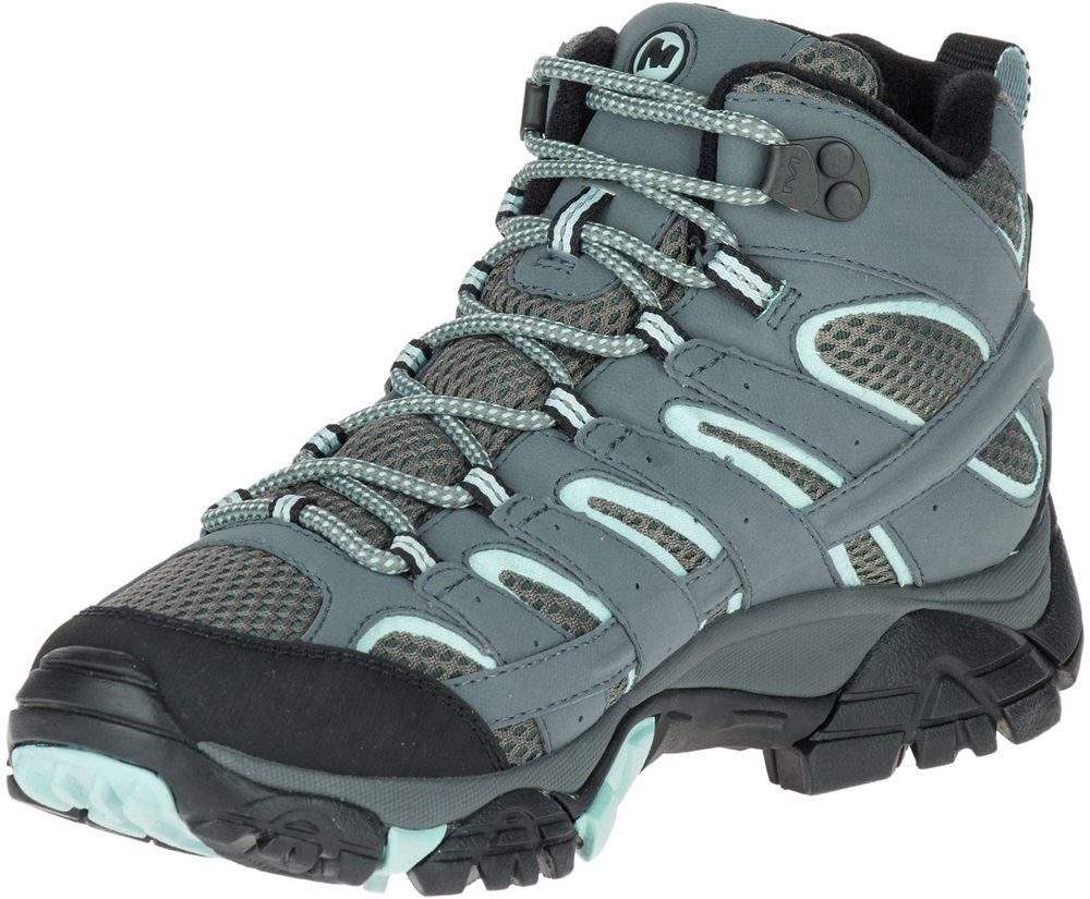 Botas Mujer - Merrell Moab 2 Mid Gore-Tex® - Gris - ZBIA-38160